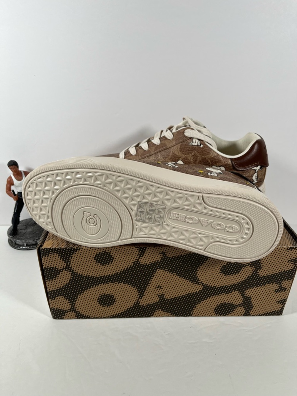NIB limited edition Coach X Peanuts men’s Sneaker Signature Canvas - Picture 5 of 12